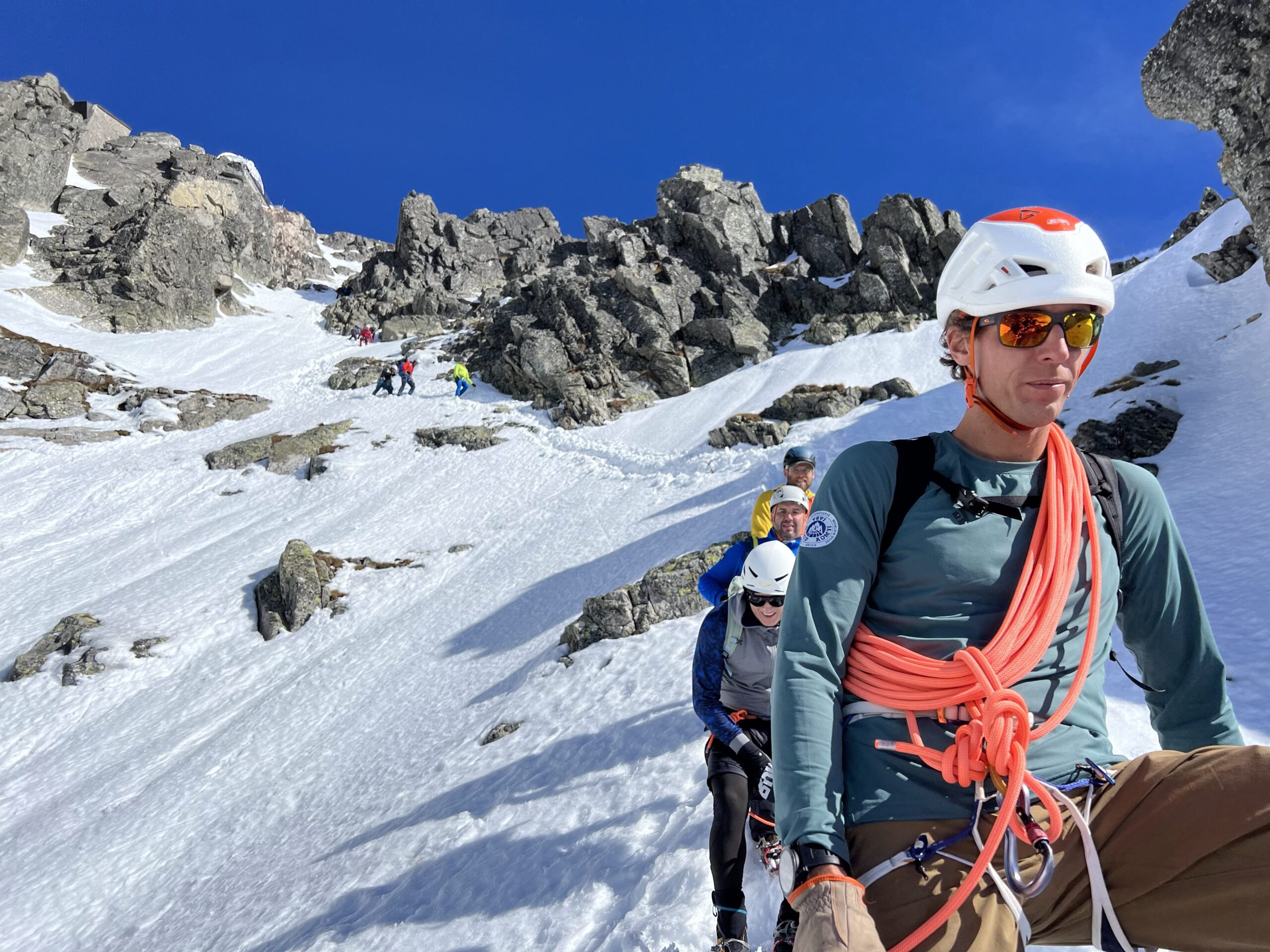 Zimný Lomnický štít 2.634m